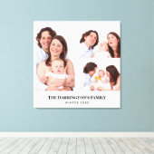 Fotos der Reihe 3 mit benutzerdefinierten Bereiche Leinwanddruck (Insitu (Holzboden))