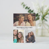 Fotos der Reihe 3 mit benutzerdefinierten Bereiche Postkarte (Stehend Vorderseite)