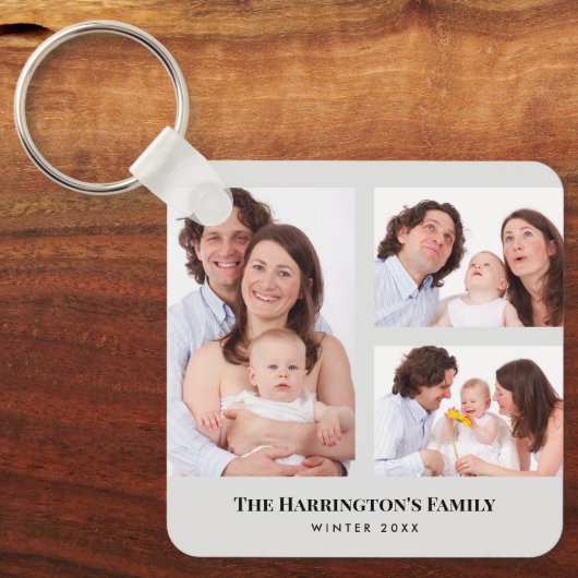 Fotos der Reihe 3 mit benutzerdefinierten Bereiche Schlüsselanhänger (Vorderseite)