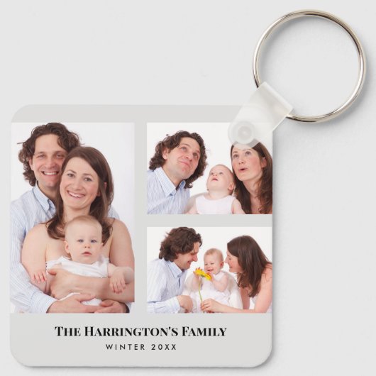 Fotos der Reihe 3 mit benutzerdefinierten Bereiche Schlüsselanhänger (Rückseite)