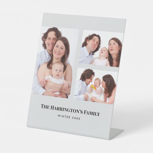 Fotos der Reihe 3 mit benutzerdefinierten Bereiche Sockelschild (Vorderseite)