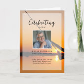 Fotos der Sonnenuntergänge fischen Feier zur Beerd Programm (Vorderseite)