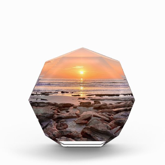 Fotos des tropischen Sonnenaufgangs (Vorderseite)