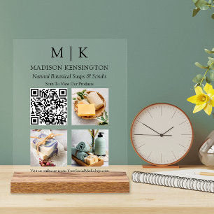 Fotos für den QR-Code für Monogramme oder Logos hi Acrylschild