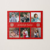 Fotos für die Familie Weihnachten Puzzle (Horizontal)