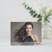 Fotos für die Promo-Werbeaktion für Grenzübertritt Postkarte (Stehend Vorderseite)