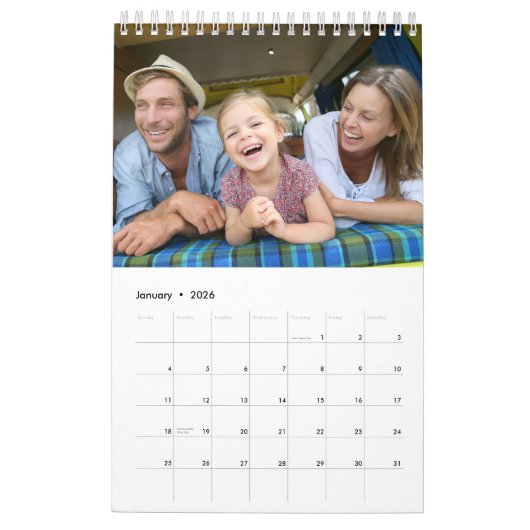 Fotos für Familien-Collage-Liebe-Skript 2025 Kalender (Jan 2026)