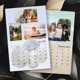 Fotos für Familien - Muscheln und Strandszenen Kalender