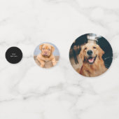 Fotos für Hunde Konfetti (Rückseiten)