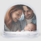 Fotos für Kleinkinder Schneekugeln (Rückseite)