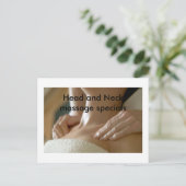 Fotos für Massage und Körperarbeit Postkarte (Stehend Vorderseite)