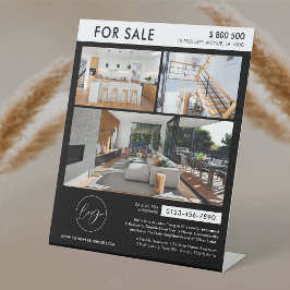 Fotos für Minimalistische Schwarze Logos zum Verka Sockelschild