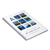 Fotos für personalisierte Journal-Vorlage Notizblock (Rechte Seite)