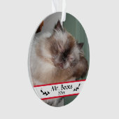 Fotos für Weihnachtsfeiertage Ornament (Vorderseite)