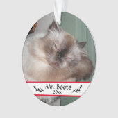 Fotos für Weihnachtsfeiertage Ornament (Vorderseite)