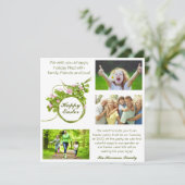 Fotos grün einladung (Stehend Vorderseite)