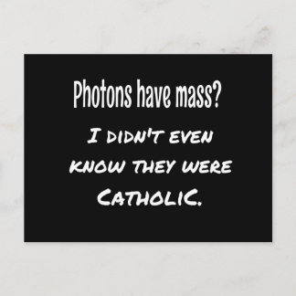 Fotos haben MASS Funny Sarcastic Jockey Science Postkarte