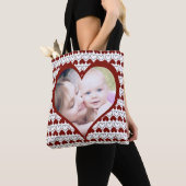 Fotos in den Herzen der Muttersprache Tasche (Von Nahem)