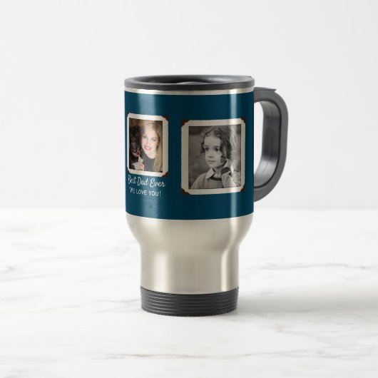 Fotos in der Liebe reisen Mug Geschenk für ihn Reisebecher (VorderseiteRechts)