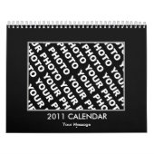 Fotos Kalender 2011 einfügen Schwarzer Rahmen mit  (Titelbild)