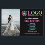 Fotos mit dem Logo "Black Pink" für kleine Unterne Flyer<br><div class="desc">Schwarz-Gelb-Marketing-Flyer für Ihr kleines Unternehmen personalisiert mit Ihrem Logo, Fotos, QR-Code und benutzerdefinierten Text. Personalisierte Promo-Flyer für Ihr kleines Unternehmen, vielleicht Fotografie, Landschaftsgestaltung, Beauty, Wellness, und vieles mehr. Fügen Sie Fotos, Adresse, Social Media, Telefonnummer und alle Informationen hinzu, die Ihre zukünftigen Kunden und Kunden benötigen könnten. Generische Marketing-Flyer, die mit...</div>