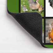 Fotos, Mosaik von Heuern und Hennen Mousepad (Ecke)