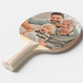 Fotos Papa, der beste Vater je Vater Tischtennis Schläger (Vorderseite)