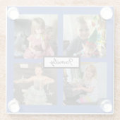 Fotos Personalisierter Untersetzer (Rückseite)