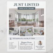 Fotos Real Anwesen Neuer Zuhause bearbeitbarer Lis Flyer (Vorne)