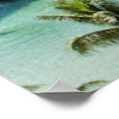 Fotos tagsüber am Strand Poster (Ecke)