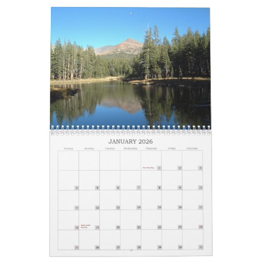 Fotos über von den Staaten Kalender (Jan 2026)