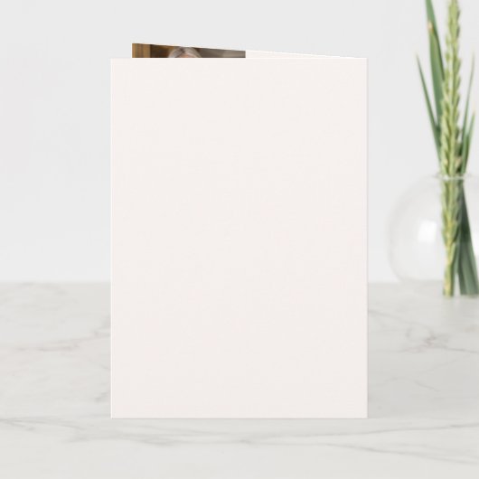 Fotos von Blumenzwiebeln: Gedenkfeier Programm (Rückseite)