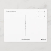 Fotos von Chicago: Luftsichtskyline Postkarte (Rückseite)