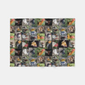 Fotos von Hühnern und Rostern, Fleecedecke (Vorderseite (Horizontal))