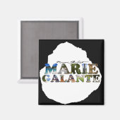 Fotos von Marie-Galante Magnet (Vorderseite/Rückseite)