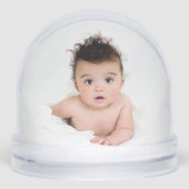 Fotos von niedlichen Großkinderkindern Schneekugeln (Vorderseite)