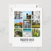 Fotos von Puerto Rico Postkarte (Vorne/Hinten)
