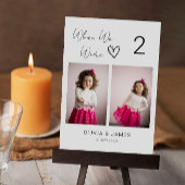 Fotos von Tischenummern, moderne Tischenummern, Einladung