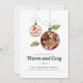 Fotos Weihnachten in der Familie Moderne (Vorderseite)