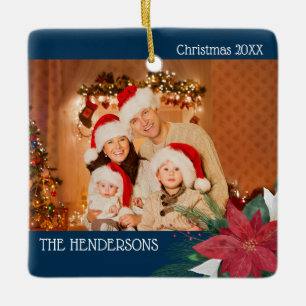 Fotos Weihnachtsschmuck Poinsettia