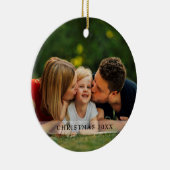 Fotos Weihnachtsschrift Keramik Ornament (Rechts)