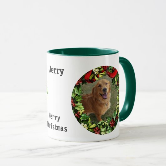 Fotos x 2 Weihnachtsgeschenk Hund Mama Kaffee Tasse (VorderseiteRechts)