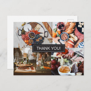 Fotos zur Kundenbewertung Catering Business Postkarte