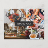 Fotos zur Kundenbewertung Catering Business Postkarte (Vorderseite)