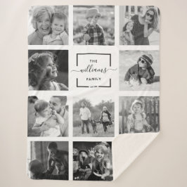 Fotosammlung für moderne benutzerdefinierte Famili Sherpadecke