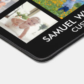 Fotosammlung Viele Bilder benutzerdefinierte Text  Schreibtischunterlage (Ecke)