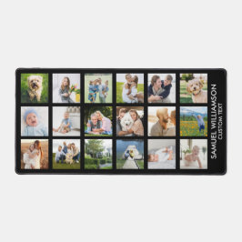 Fotosammlung Viele Bilder benutzerdefinierte Text  Schreibtischunterlage