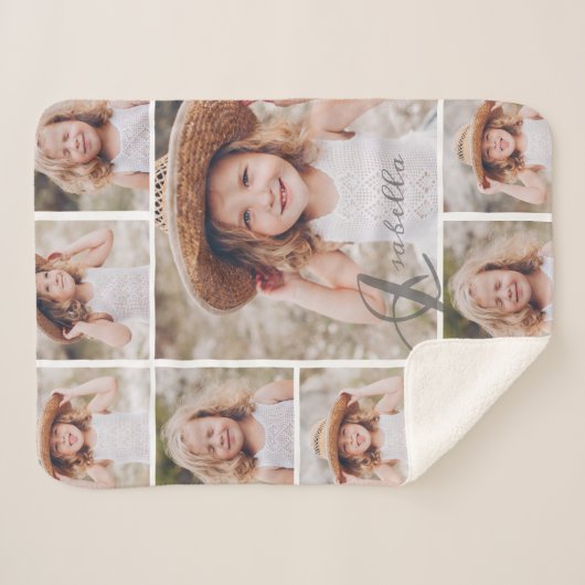 Fotosammlung von Erinnerungen Sherpadecke (Vorderseite (Horizontal))