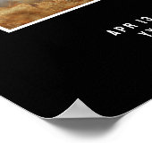 Fotosammlungen für immer in unserem Herz-Pferd-Ged Poster (Ecke)