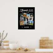 Fotosammlungen für immer in unserem Herz-Pferd-Ged Poster (Küche)